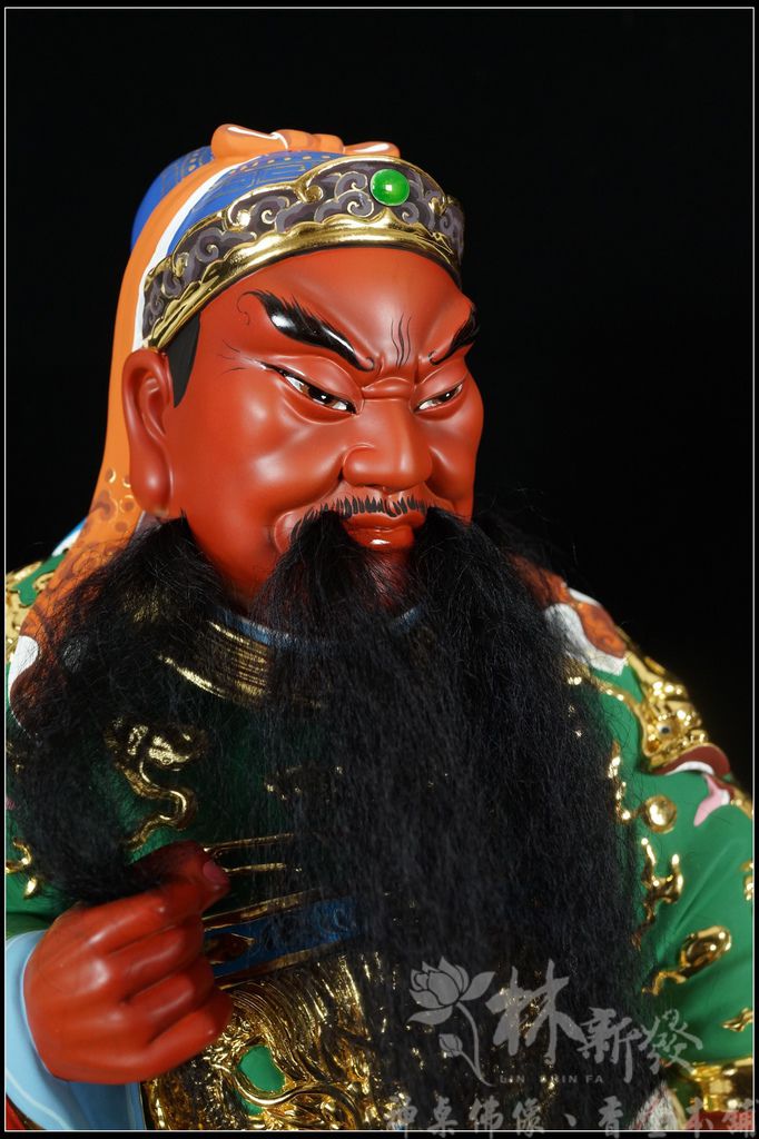 新發神藝-行天關聖帝君/行天宮體態(按金/描金/南式的彩繪風