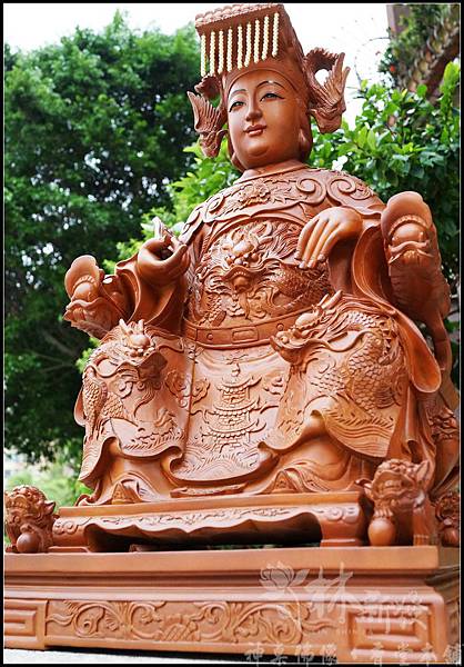 林新發神佛藝術-天上聖母慈航渡眾生
