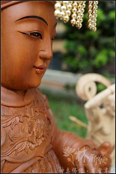 林新發神佛藝術-天上聖母慈航渡眾生