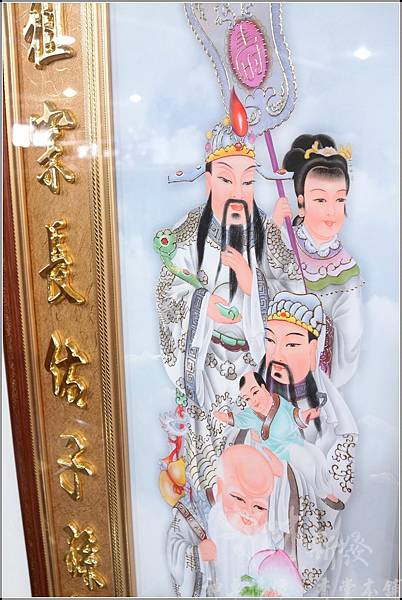 台灣手工神聯藝術，手繪觀自在