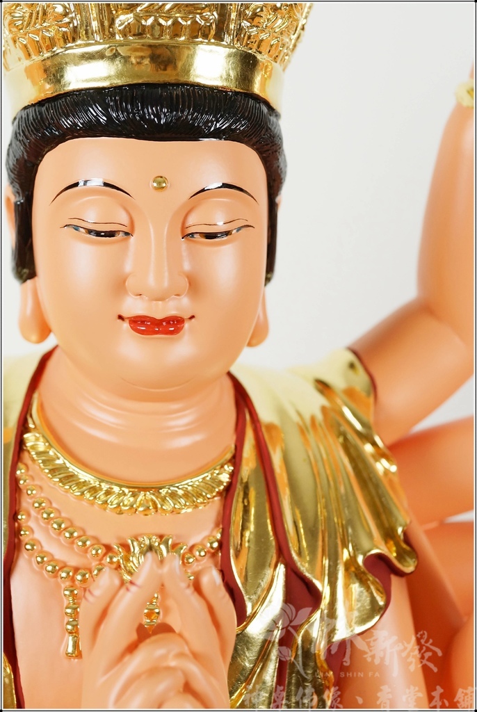 新發神藝-準提佛母（樟木按金作品）
