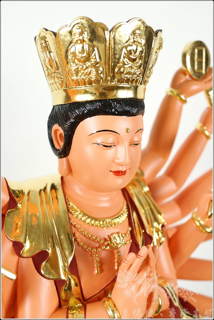 新發神藝-準提佛母（樟木按金作品）