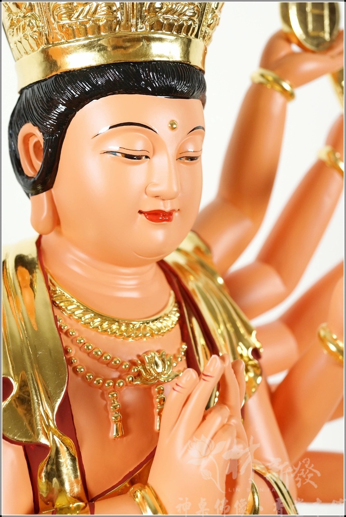 新發神藝-準提佛母（樟木按金作品）