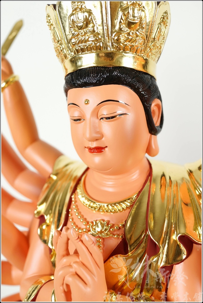 新發神藝-準提佛母（樟木按金作品）