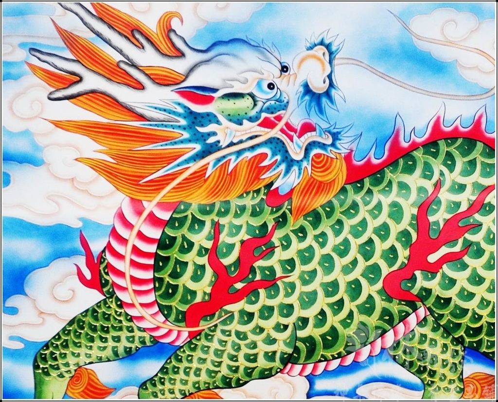 新發神彩-手繪麒麟彩