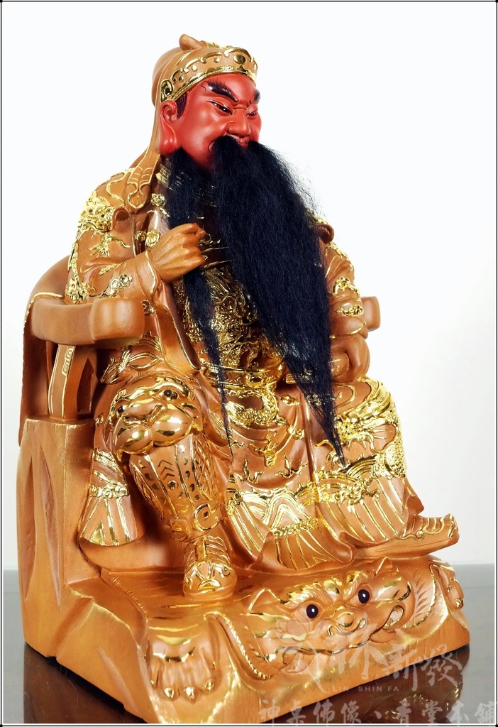 新發神藝-行天關聖帝君/行天宮體態(按金/描金/南式的彩繪風