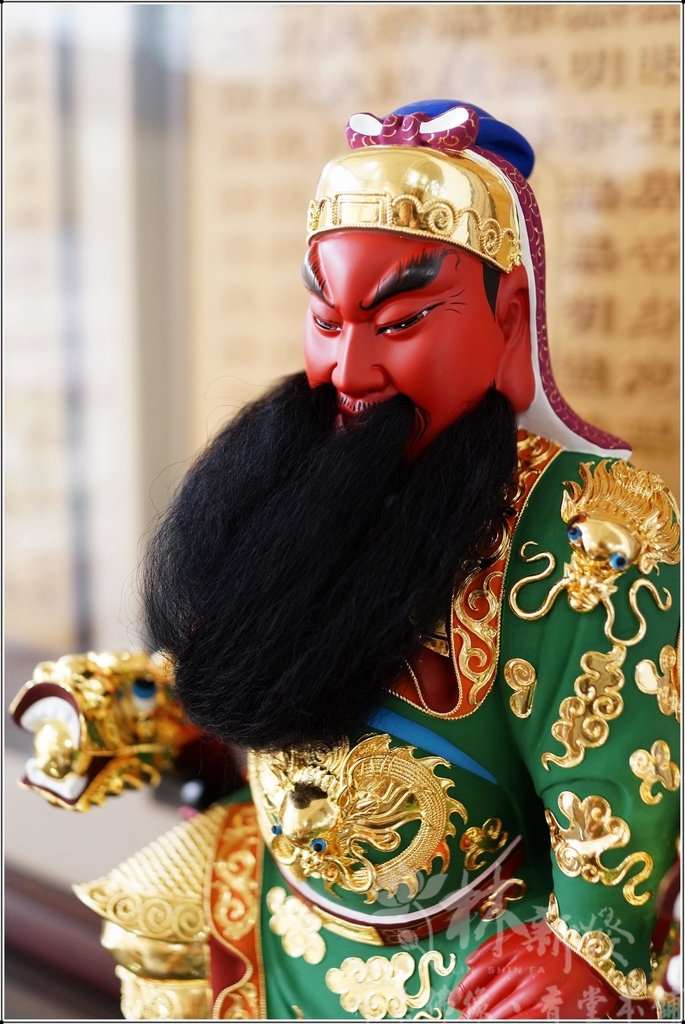 <<再現帝君金身>>四湖參天宮帝君(除蟲害並翻新創作)/龍王