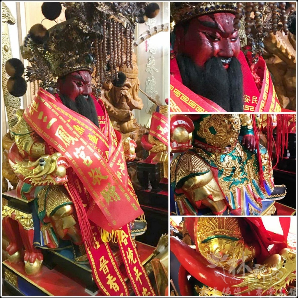 <<再現帝君金身>>四湖參天宮帝君(除蟲害並翻新創作)/龍王