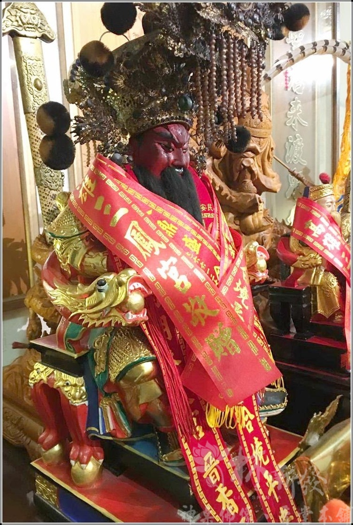 <<再現帝君金身>>四湖參天宮帝君(除蟲害並翻新創作)/龍王