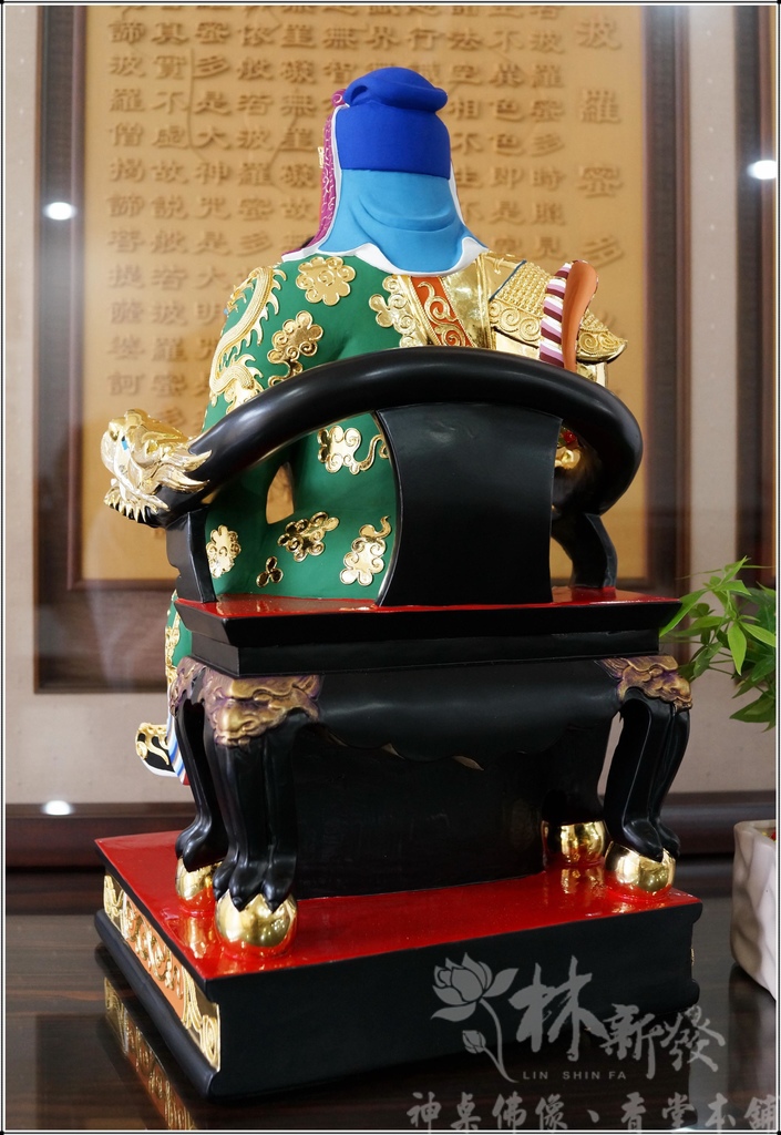 <<再現帝君金身>>四湖參天宮帝君(除蟲害並翻新創作)/龍王