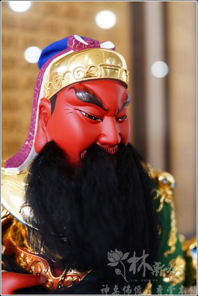 <<再現帝君金身>>四湖參天宮帝君(除蟲害並翻新創作)/龍王