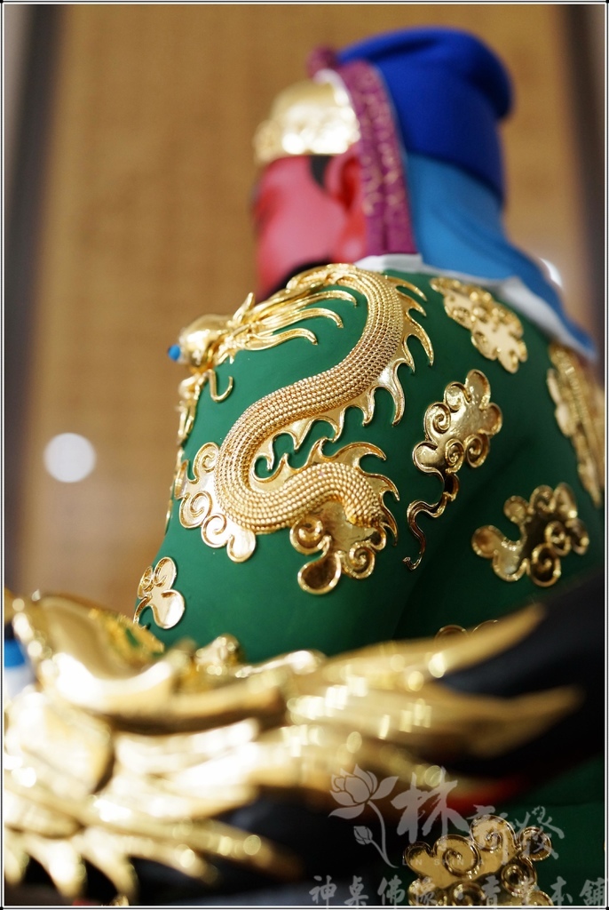 <<再現帝君金身>>四湖參天宮帝君(除蟲害並翻新創作)/龍王