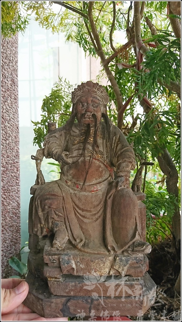 神尊修復-百年池王現金身．田都與龜王爺整修