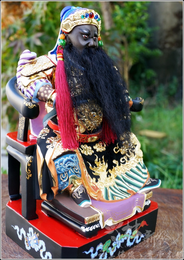 神尊修復-百年池王現金身．田都與龜王爺整修