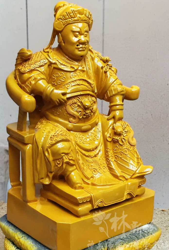 神尊修復-百年池王現金身．田都與龜王爺整修