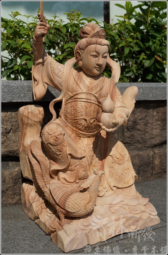新發神藝-九天娘娘側體/鳳凰守護(原色．描金．按金．紅袍)