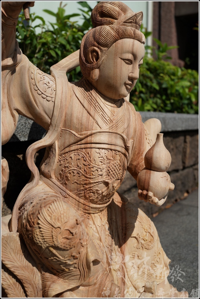 新發神藝-九天娘娘側體/鳳凰守護(原色．描金．按金．紅袍)