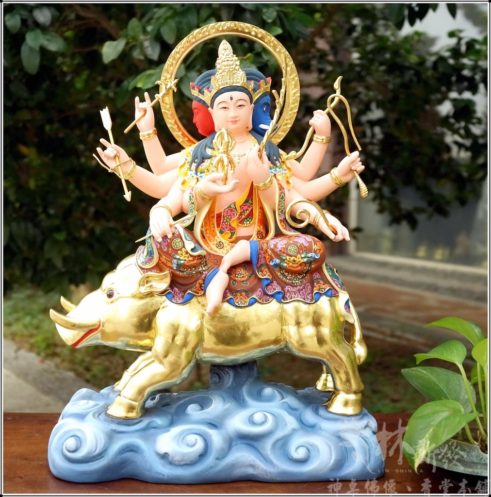 新發神藝-斗姥星君(結合斗姆/摩利支天的極細彩新創作)