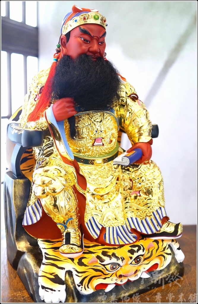 新發神藝-行天關聖帝君/行天宮體態(按金/描金/南式的彩繪風
