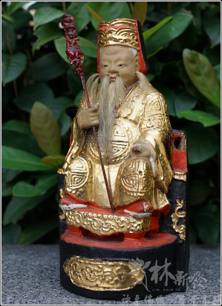 新發神藝-青山宮土地公．古體泥做土地公．整修圓滿