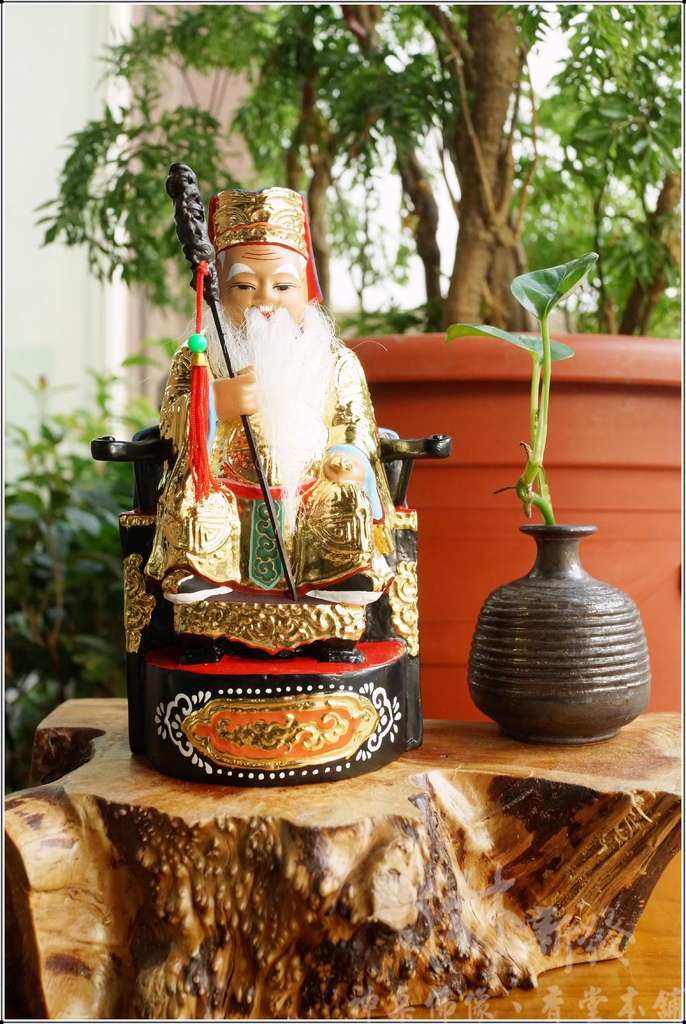 新發神藝-青山宮土地公．古體泥做土地公．整修圓滿