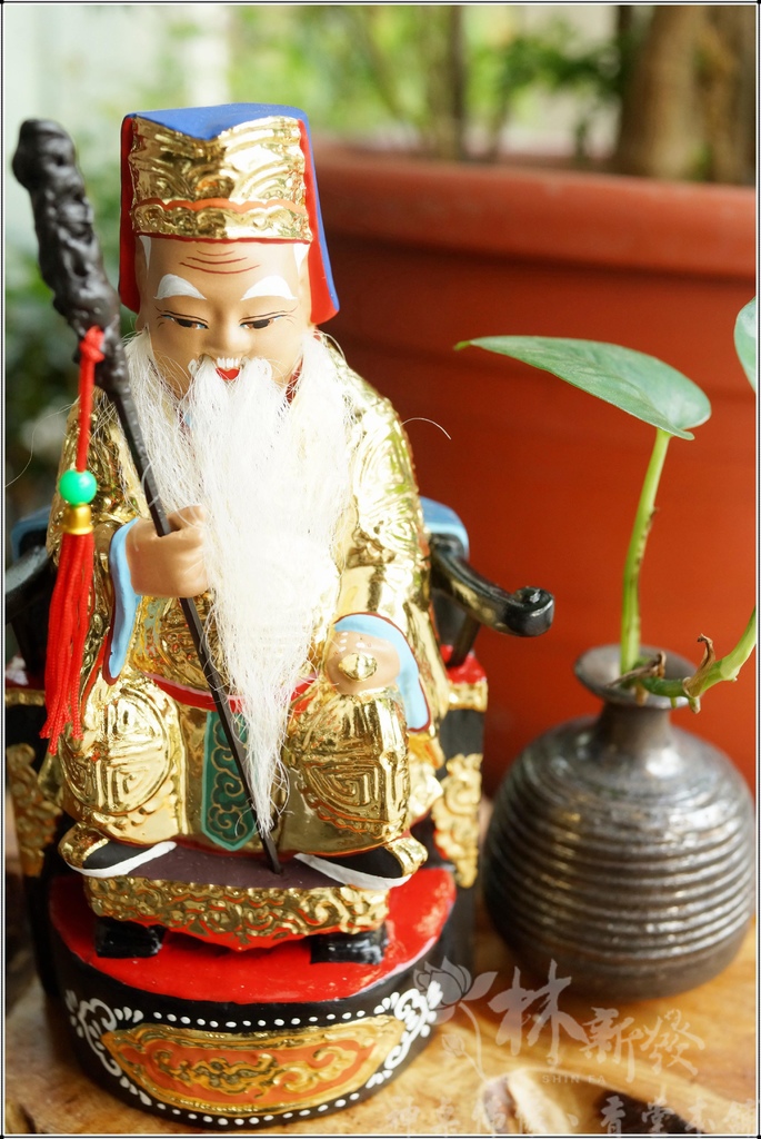 新發神藝-青山宮土地公．古體泥做土地公．整修圓滿