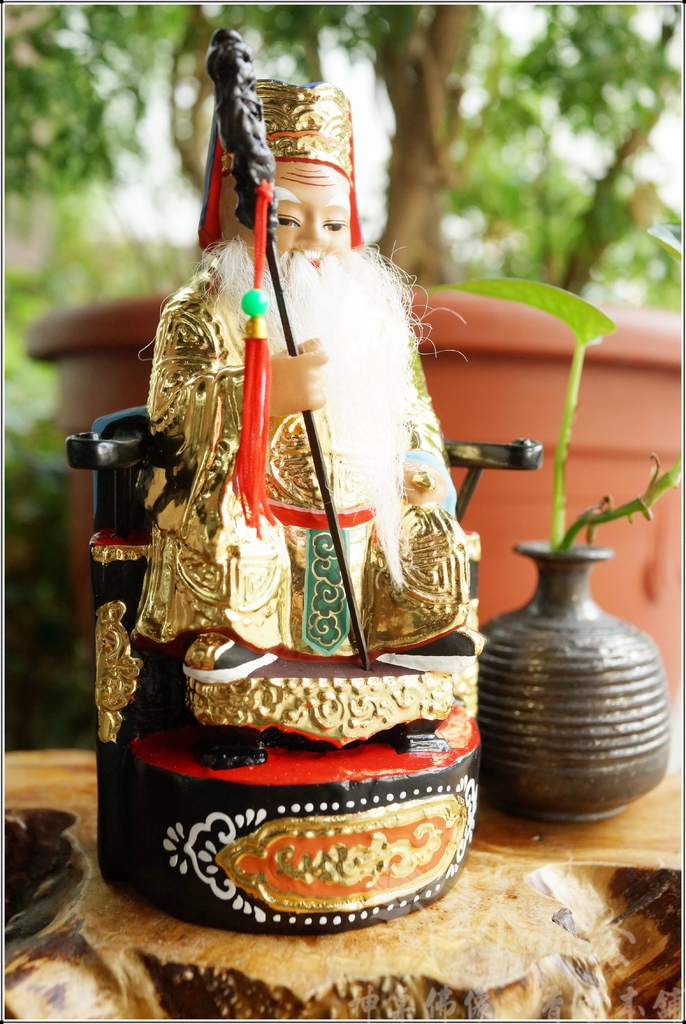 新發神藝-青山宮土地公．古體泥做土地公．整修圓滿