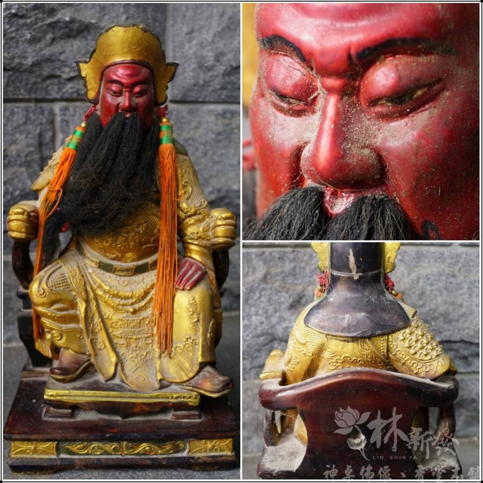 再現金身-武聖關公(南彩．青龍袍)