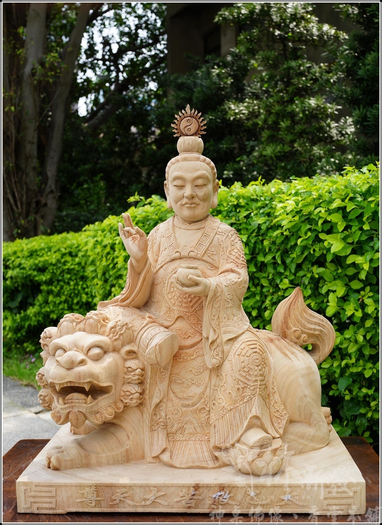 新發神藝-太乙救苦天尊/太乙真人（仙佛手工雕刻藝術）