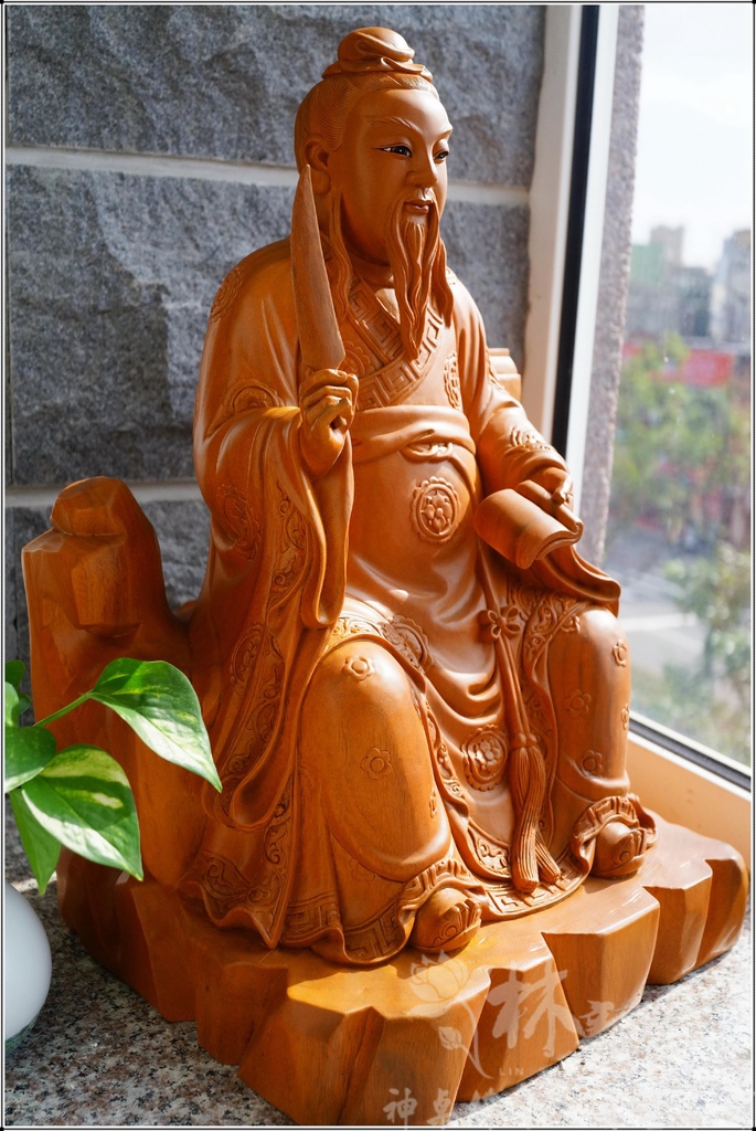 新發神藝-神醫華陀．華陀持靈藥(依客戶手繪圖稿訂製作品)