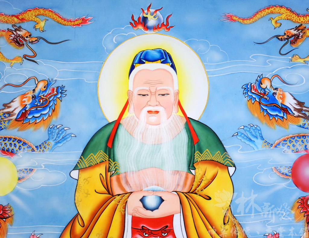 新發神藝-鴻鈞老祖．昊天．混元聖祖(​​​​​比人高系列)