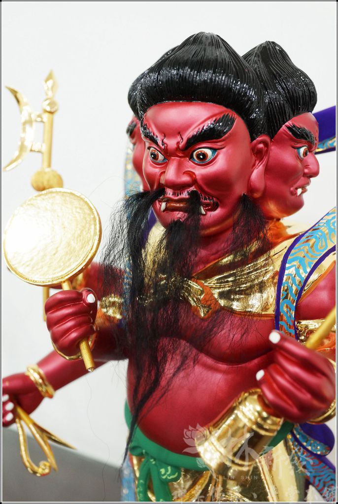 新發神藝-左輔星君、右弼星君(彩繪完成藝術創作)