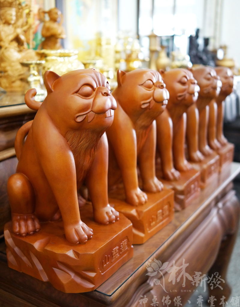 新發神藝-五虎臨門．招財進寶福祿壽喜(新港奉天宮金虎．高雄客