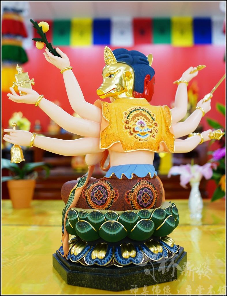 新發神藝-斗姥星君(結合斗姆/摩利支天的極細彩新創作)