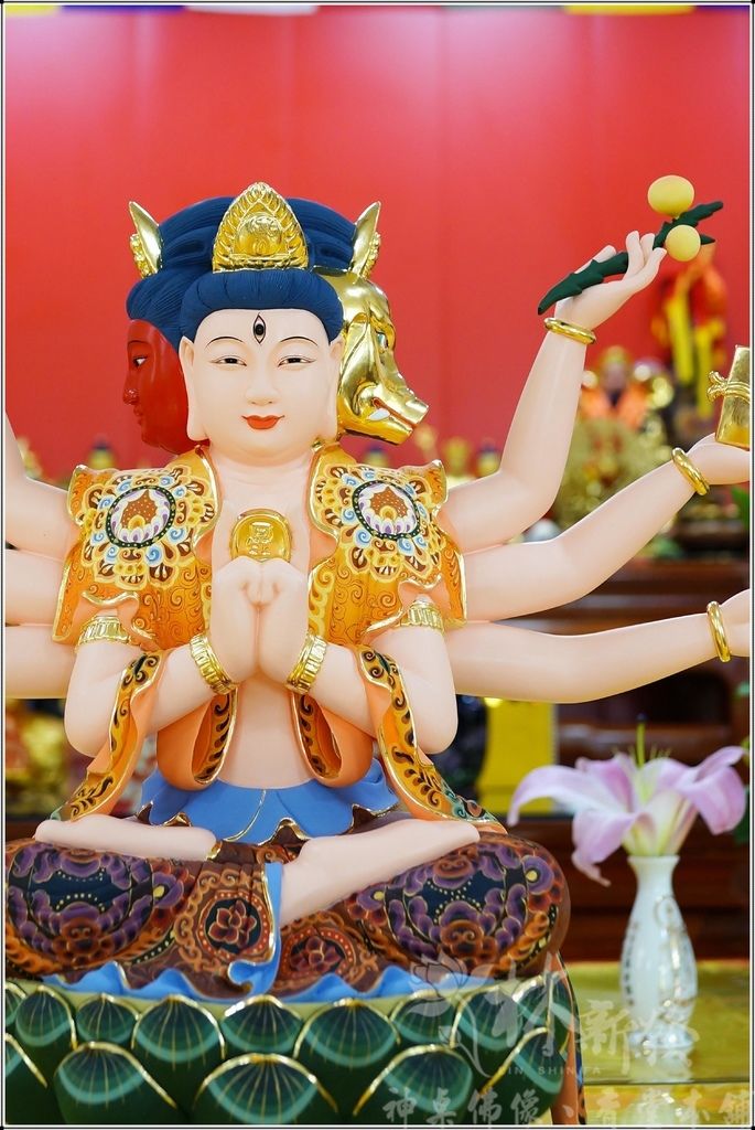 新發神藝-斗姥星君(結合斗姆/摩利支天的極細彩新創作)