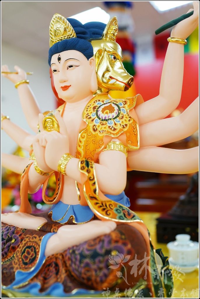 新發神藝-斗姥星君(結合斗姆/摩利支天的極細彩新創作)