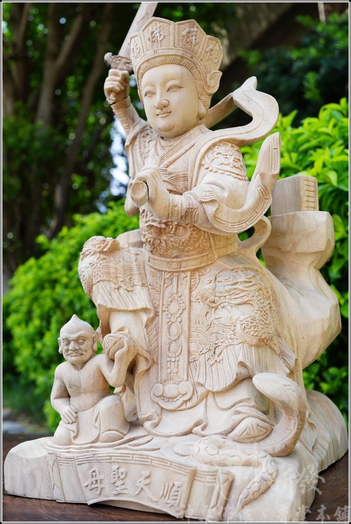 新發神藝-順天聖母．手工五佛帽