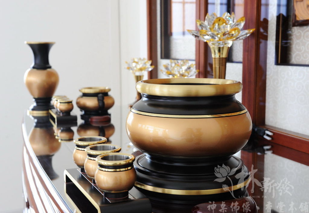 林新發佛俱-寶華雙色銅器（心經．八卦．雙龍．雙龍招財．蓮花．