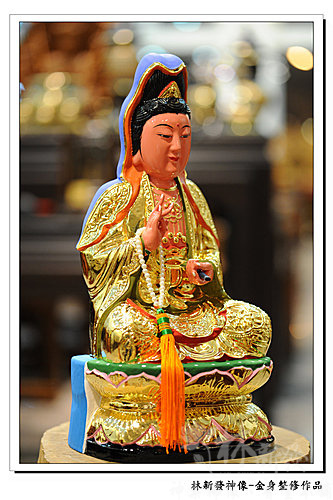 新發神藝-青山宮土地公．古體泥做土地公．整修圓滿