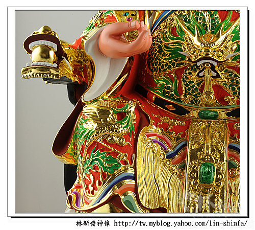 神像-一尺六梢楠木-龍鳳袍媽祖(特殊奏板如意體)