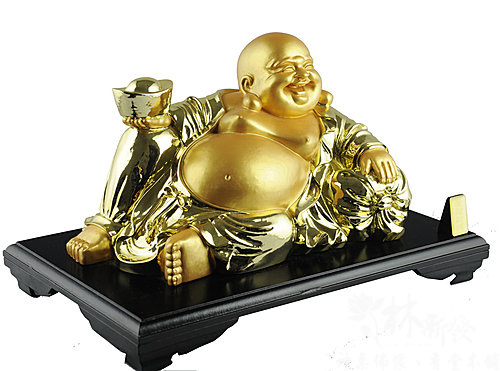 金光閃閃彌樂財神！！(有大中小三個尺寸唷！)