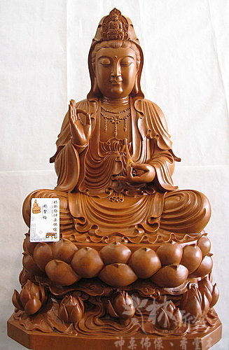 新發神藝-觀音菩薩．八吉祥與飛天仙女(海南香花梨)