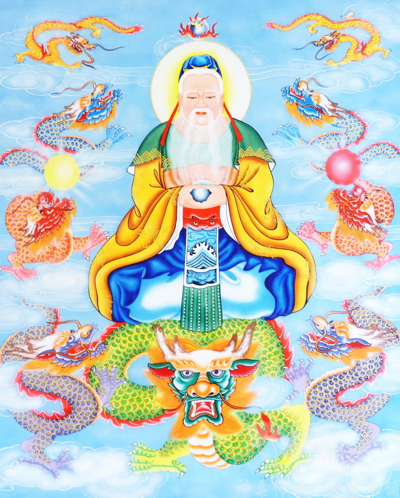 新發神聯-鴻鈞聖祖神聯．祖師爺神彩