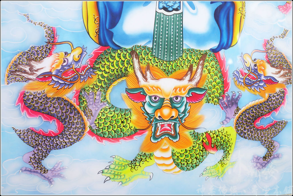 新發神聯-鴻鈞聖祖神聯．祖師爺神彩