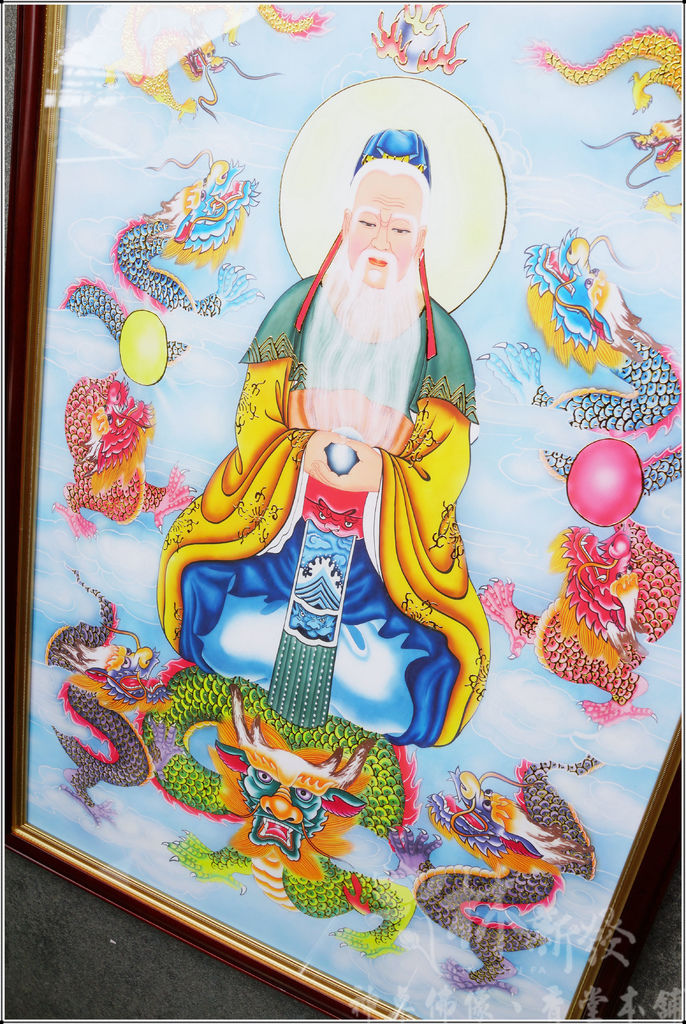 新發神聯-鴻鈞聖祖神聯．祖師爺神彩