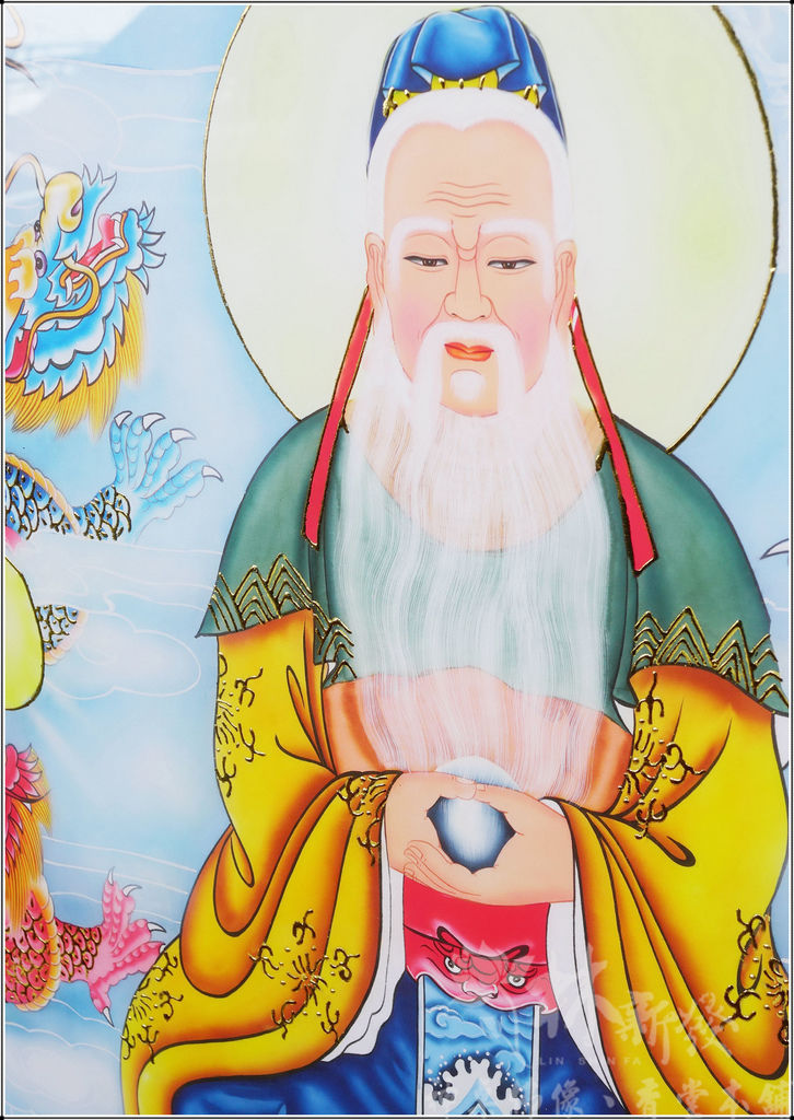 新發神聯-鴻鈞聖祖神聯．祖師爺神彩