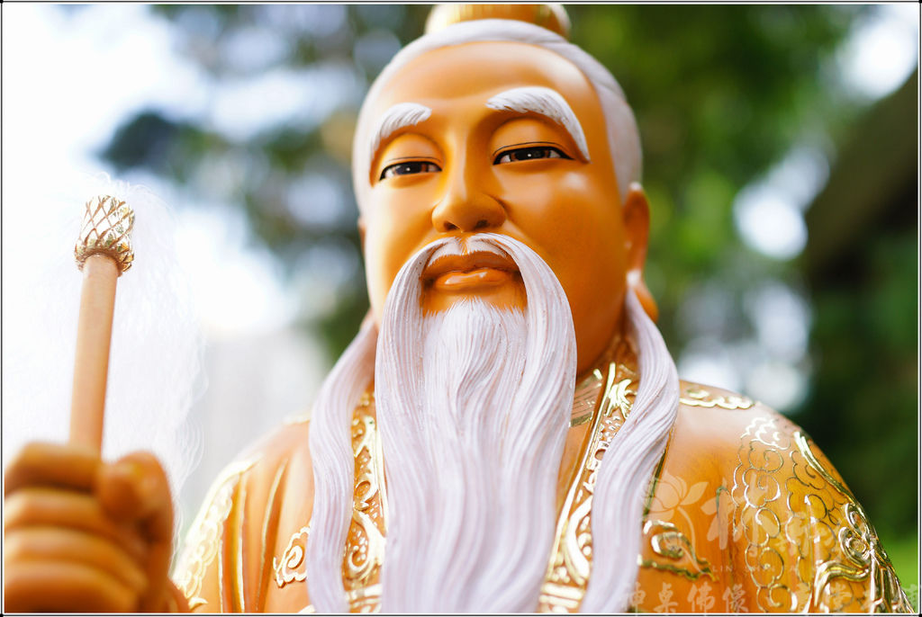 新發神藝-元始天尊．鴻鈞始祖(兩魚雙龍．龍椅坐姿)