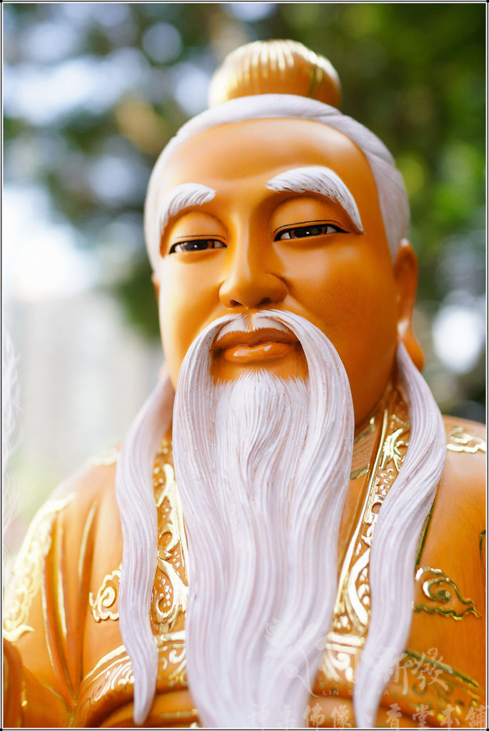 新發神藝-元始天尊．鴻鈞始祖(兩魚雙龍．龍椅坐姿)