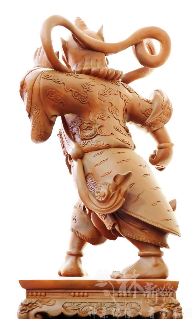 新發神藝-千里眼將軍．順風耳將軍(二尺二高/68公分作品)