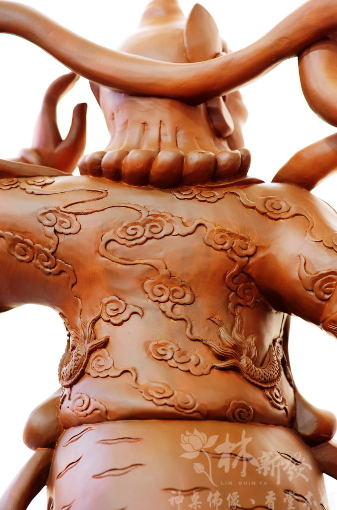 新發神藝-千里眼將軍．順風耳將軍(二尺二高/68公分作品)